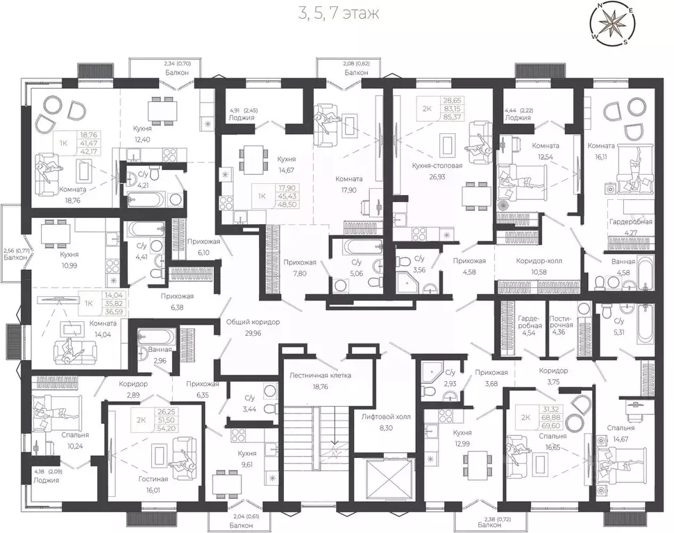 2-к кв. Алтай, Майминский район, с. Майма ул. Энергетиков (85.37 м) - Фото 2