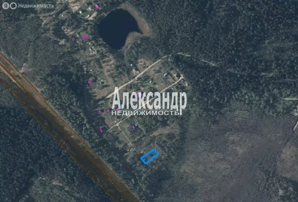 Участок в Приозерский район, Кузнечнинское городское поселение, СНТ ... - Фото 1