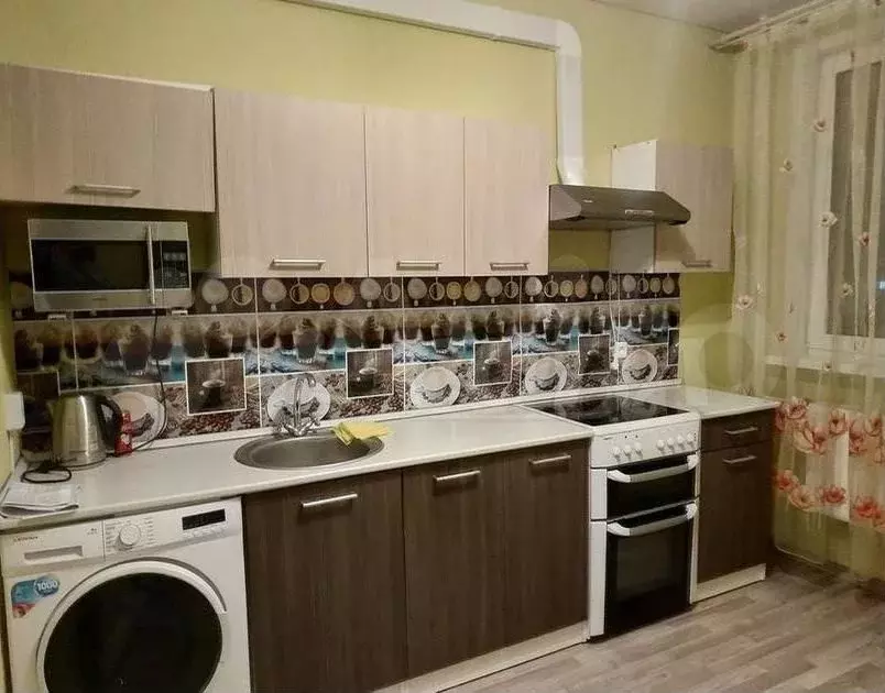 1-к. квартира, 37 м, 4/16 эт. - Фото 1