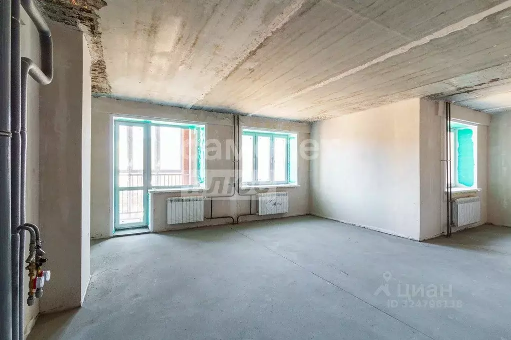 2-к кв. Омская область, Омск ул. Малиновского, 16к2 (60.6 м) - Фото 2