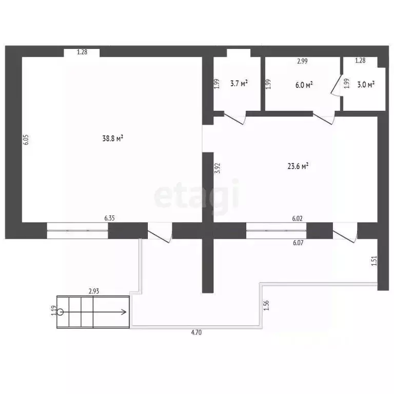 Торговая площадь в Тюменская область, Тюмень ул. Щорса, 4 (75 м) - Фото 2