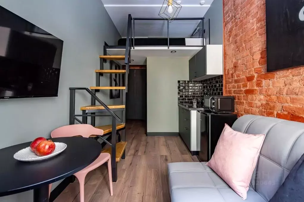 Студия Санкт-Петербург Гатчинская ул., 2/54 (19.0 м) - Фото 2