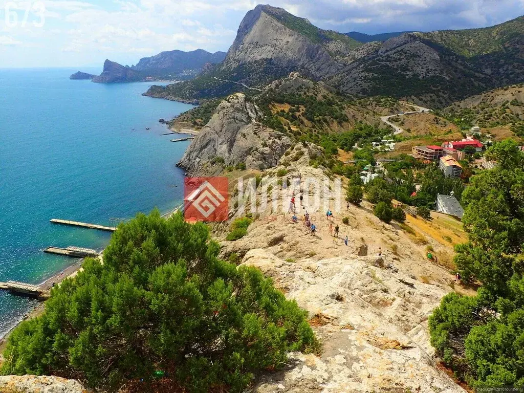 Участок в Крым, Судак ул. Заречная (5.7 сот.) - Фото 0