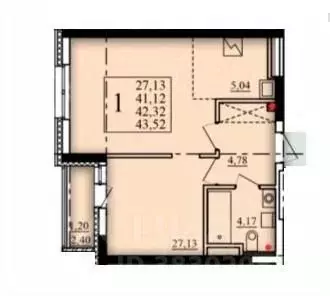 1-к кв. Башкортостан, Уфа Затон-Восточный жилрайон, Паруса жилой ... - Фото 1