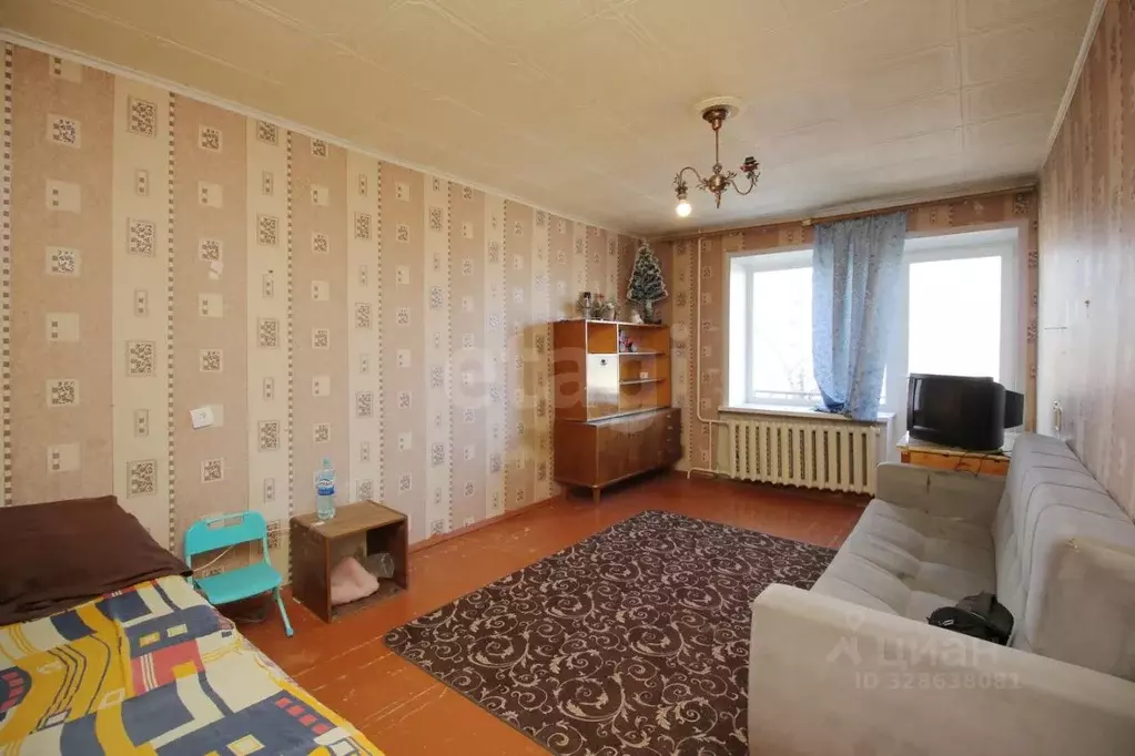 1-к кв. Вологодская область, Шексна рп, Шексна Северная мкр ул. Труда, ... - Фото 1