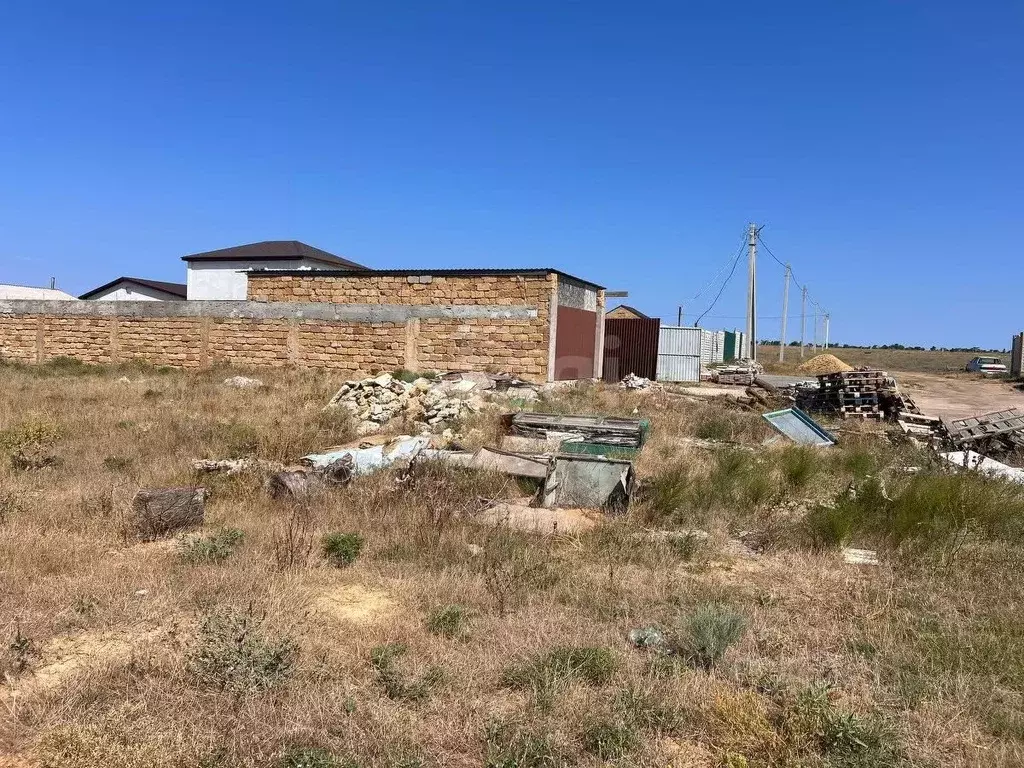 Участок в Крым, Черноморский район, с. Межводное ул. Дружбы (10.0 ... - Фото 1