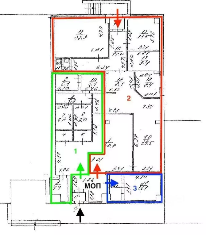 Помещение свободного назначения в Москва Клязьминская ул., 9с2 (243 м) - Фото 2