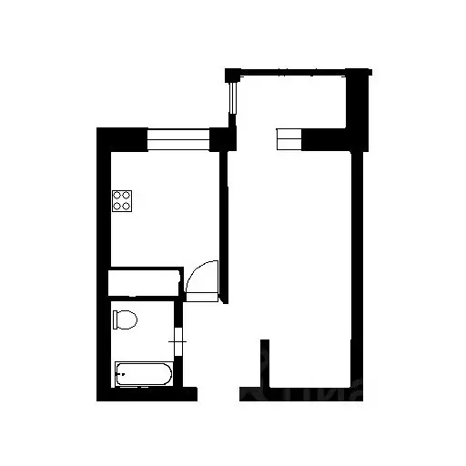 1-к кв. Краснодарский край, Краснодар ул. 3-я Трудовая, 1/3 (35.3 м) - Фото 1