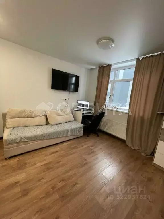 Студия Тюменская область, Тюмень ул. Первооткрывателей, 6 (20.3 м) - Фото 1