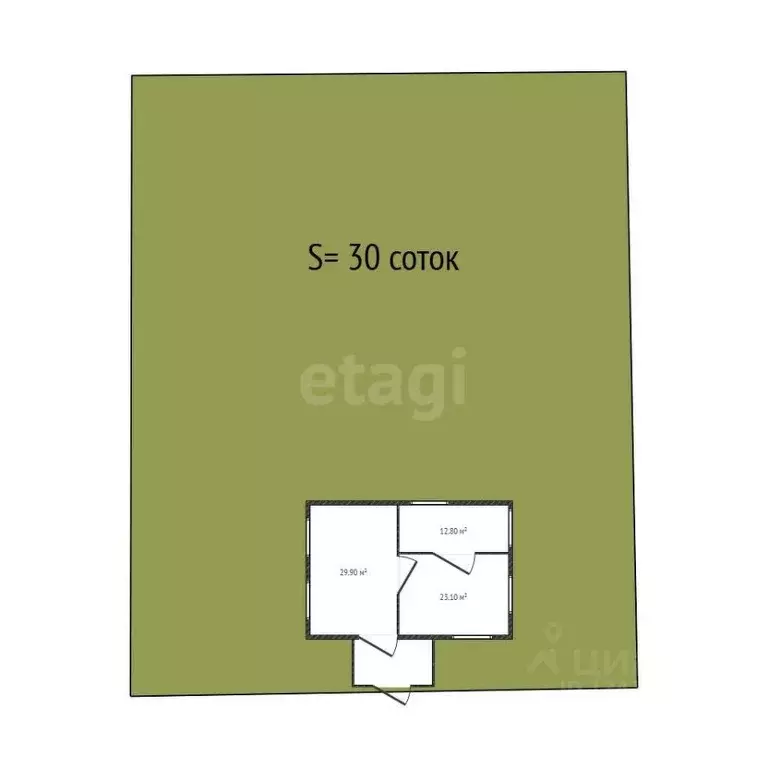 Участок в Брянская область, Жирятинское с/пос, с. Страшевичи ул. ... - Фото 2