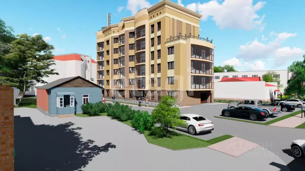 1-к кв. Калужская область, Калуга ул. Плеханова, 77А (46.3 м) - Фото 1