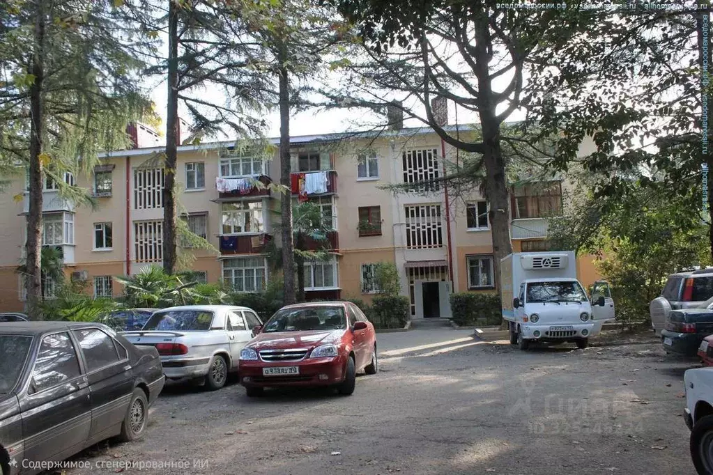 3-к кв. Краснодарский край, Сочи Гагарина мкр, ул. Чайковского, 21 ... - Фото 1