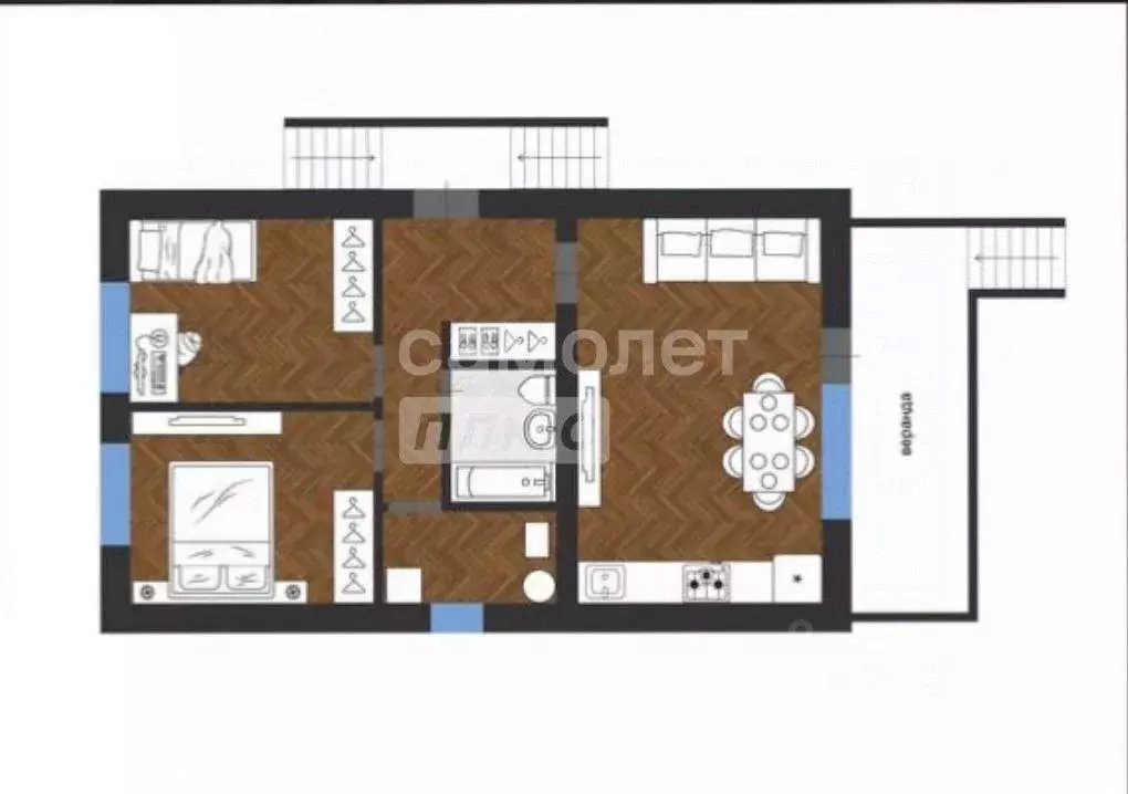 Дом в Ульяновская область, Димитровград ул. Менделеева, 67 (78 м) - Фото 0
