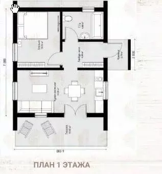 Дом в Нижегородская область, Нижний Новгород д. Новопавловка, ул. ... - Фото 1
