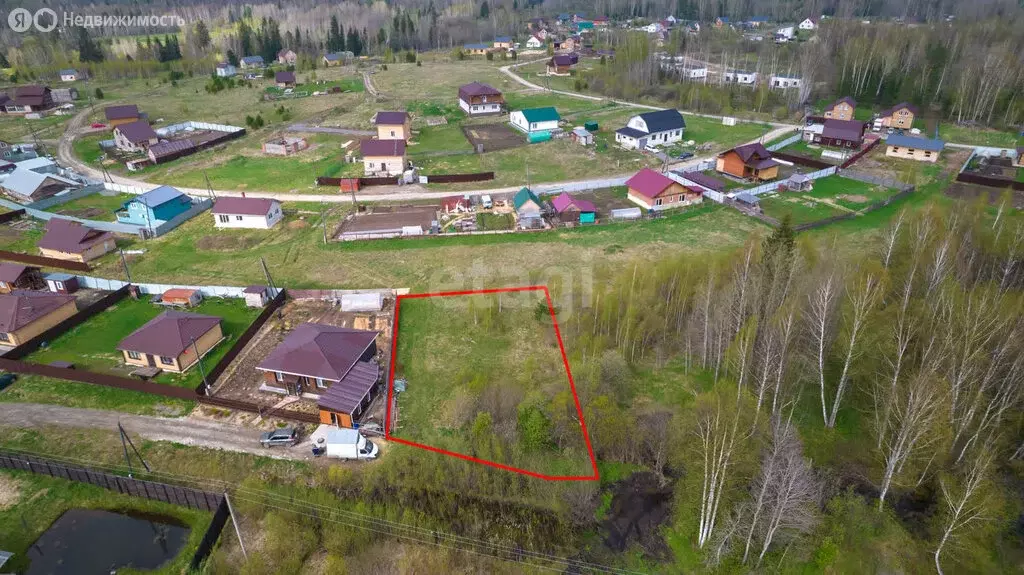 Участок в село Корнилово, микрорайон Красная горка 2, Троицкая улица ... - Фото 1
