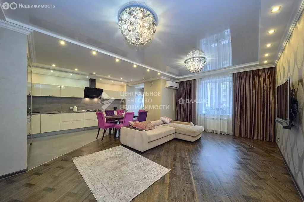 4-комнатная квартира: Рязань, Вокзальная улица, 51А (104.6 м) - Фото 1