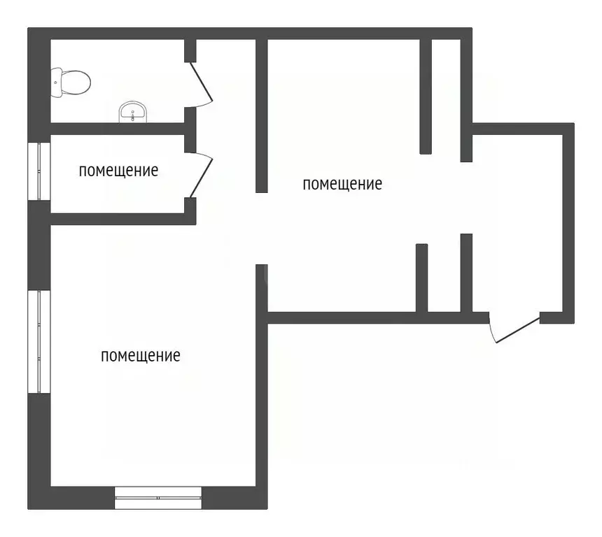 Торговая площадь в Ямало-Ненецкий АО, Новый Уренгой Надымская ул., 3 ... - Фото 2