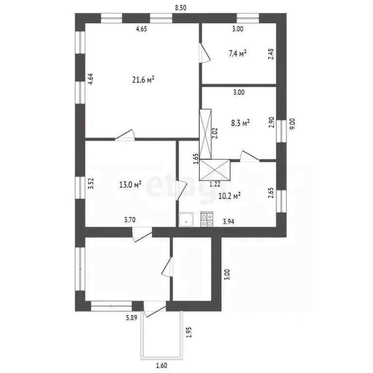 Дом в Кемеровская область, Кемерово Боровой жилрайон, ул. Грязовецкая ... - Фото 1