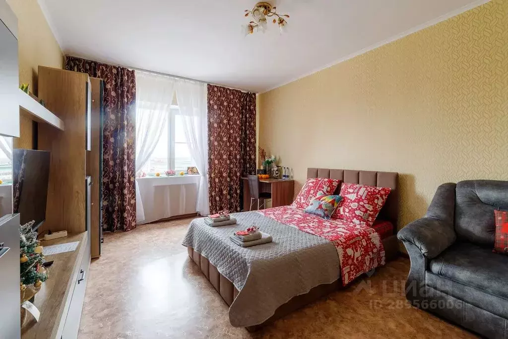 1-к кв. Тамбовская область, Тамбов ул. Максима Горького, 20 (41.0 м) - Фото 1