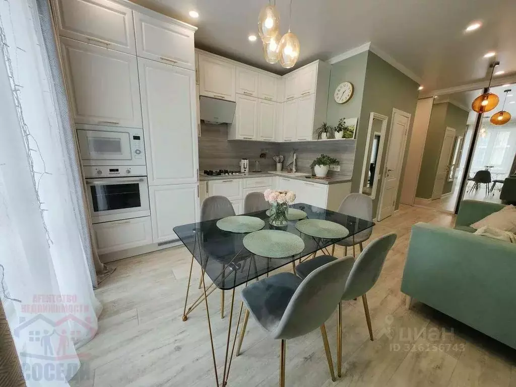 3-к кв. Татарстан, Казань ул. Генерала Ерина, 3 (86.6 м) - Фото 0