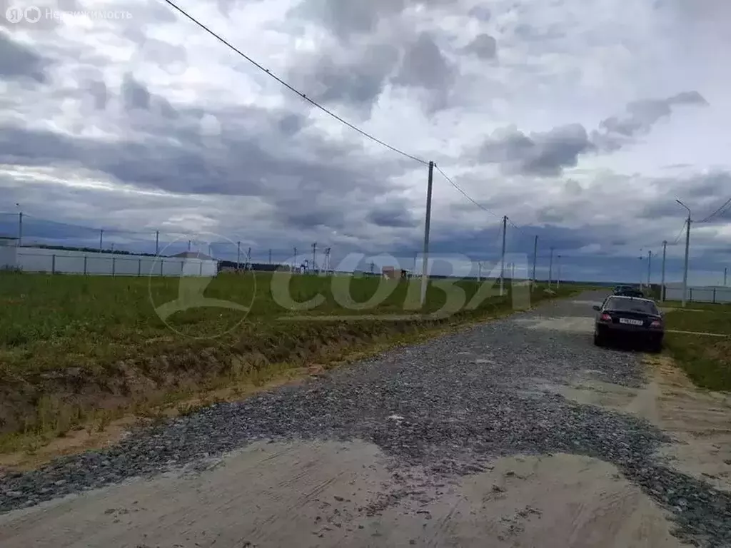 Участок в Тюменский район, село Борки (9.1 м) - Фото 1