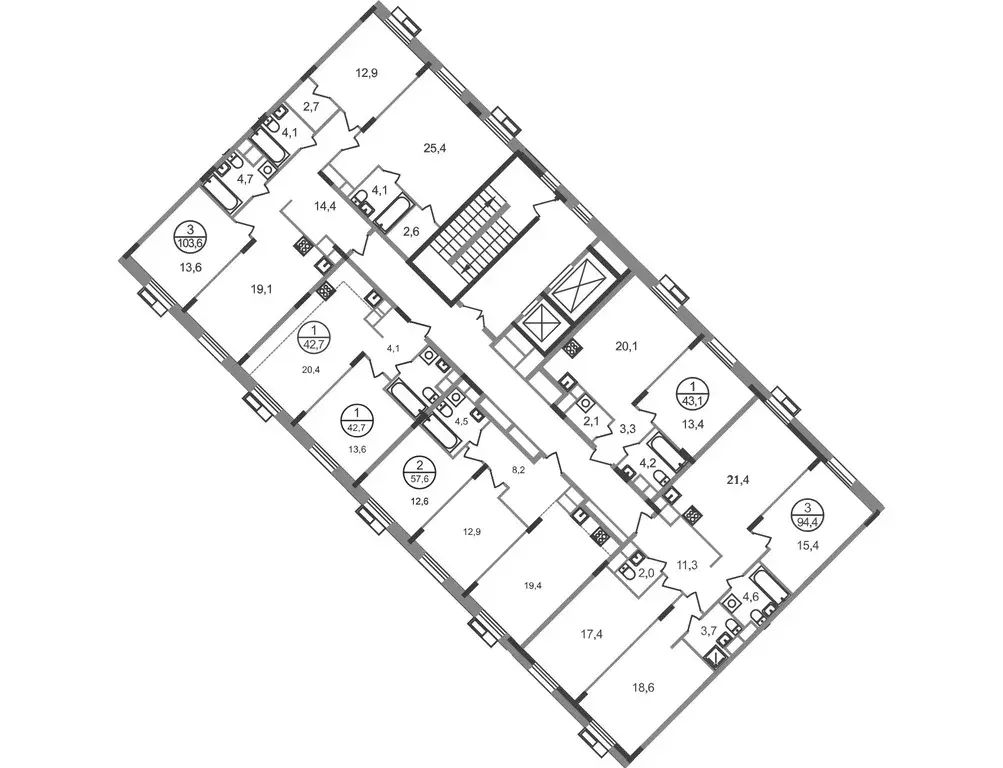1-к кв. Московская область, Одинцовский городской округ, Заречье пгт ... - Фото 2