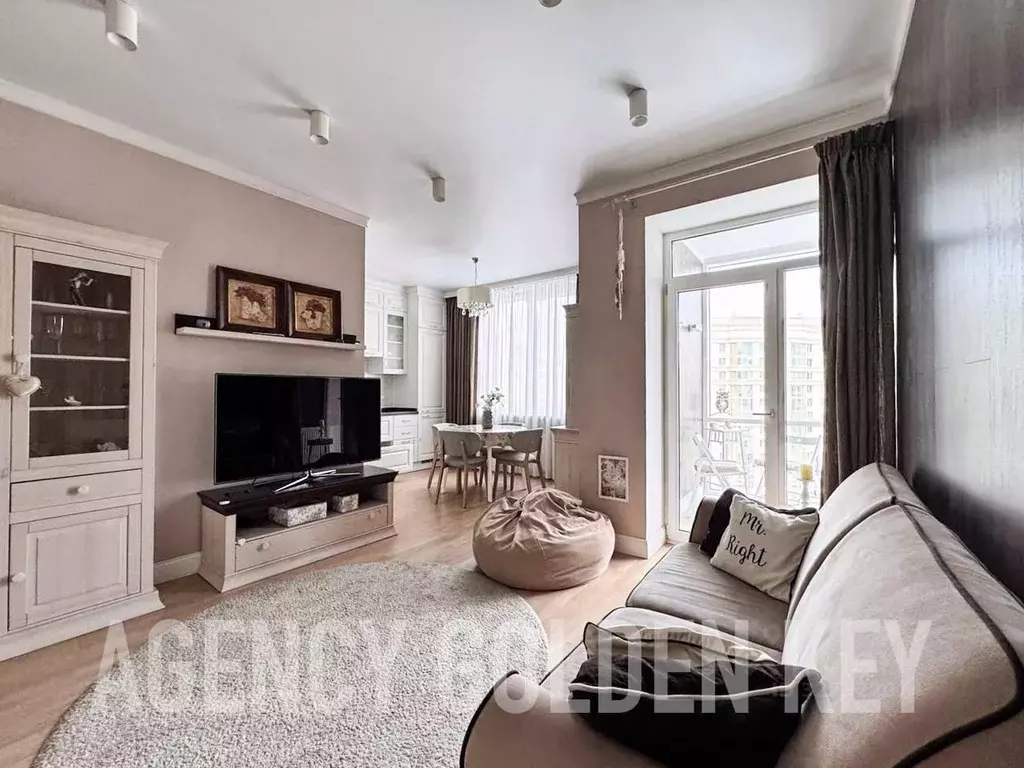 3-к кв. Москва Мосфильмовская ул., 88к2с4 (80.0 м) - Фото 1