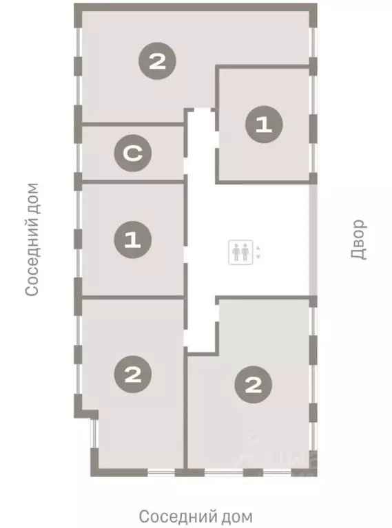 1-к кв. Новосибирская область, Новосибирский район, Краснообск рп, 3-й ... - Фото 2