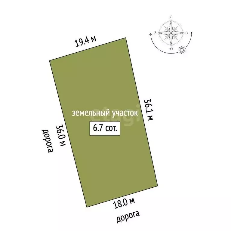 Участок в Ростов-на-Дону, Заводская улица (6.71 м) - Фото 0