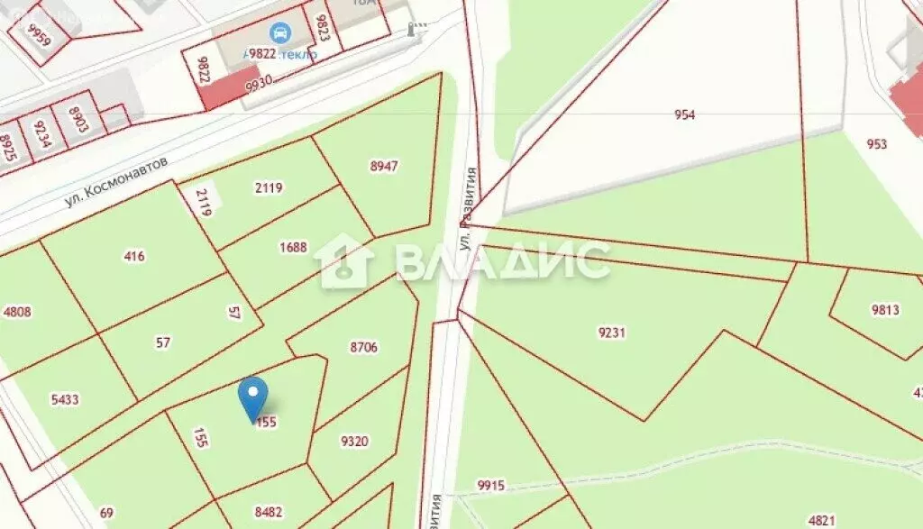 Участок в Вологда, микрорайон Южный (8.8 м) - Фото 1