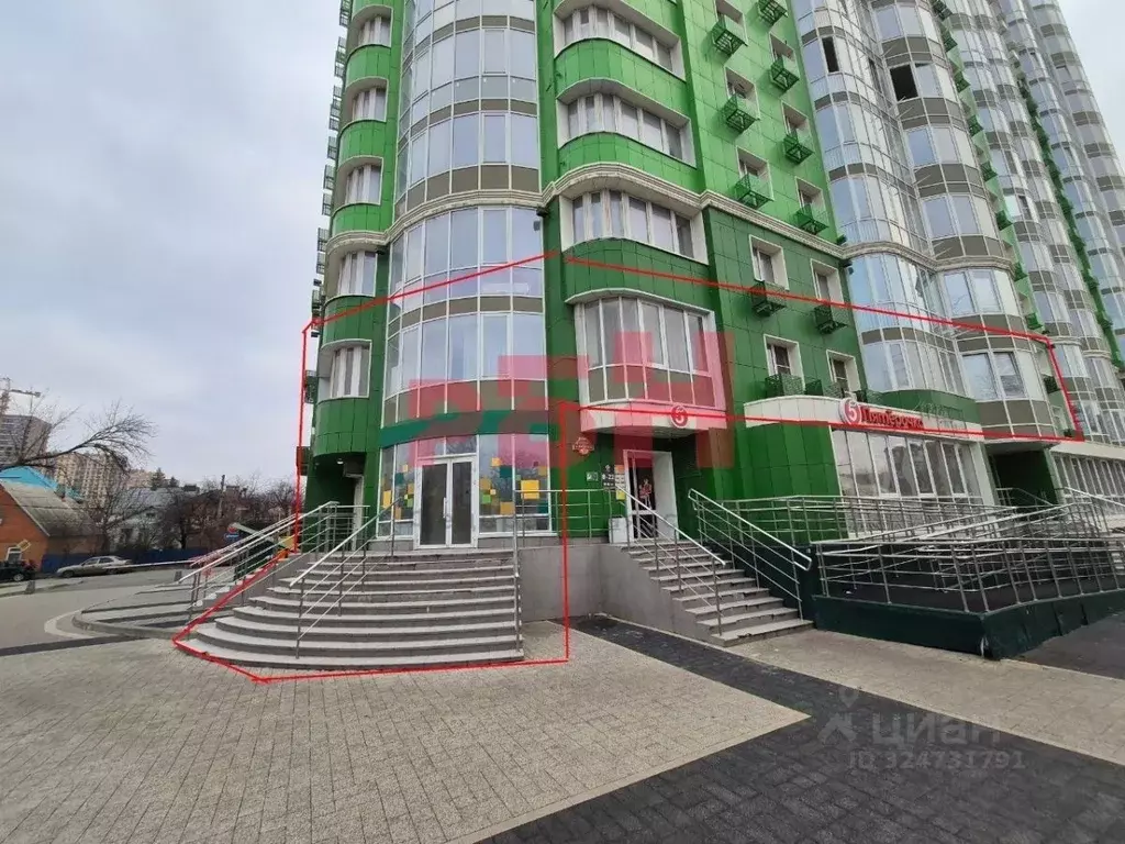 Офис в Ростовская область, Ростов-на-Дону просп. Михаила Нагибина, 38 ... - Фото 1