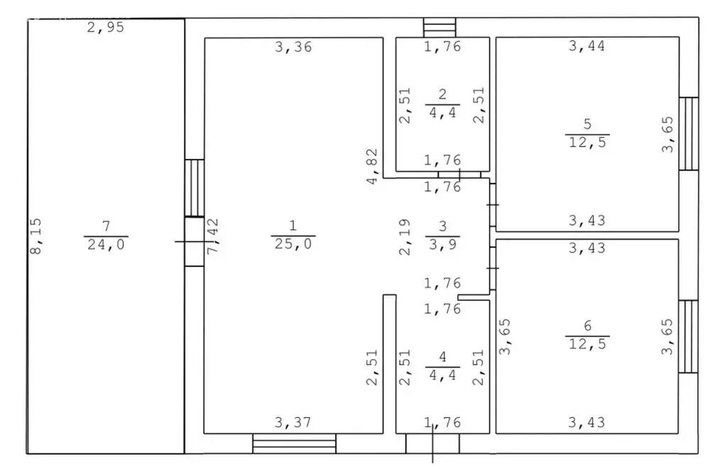 Дом в Симферопольский район, село Трудовое (110 м) - Фото 2