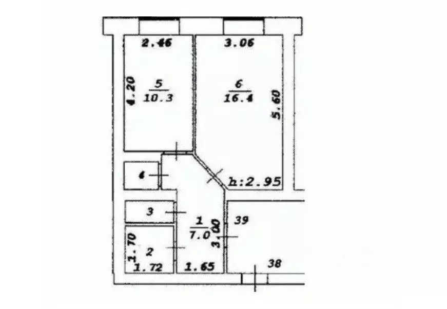 1-к кв. Иркутская область, Ангарск Китой мкр, Заводская ул., 11 (39.3 ... - Фото 2