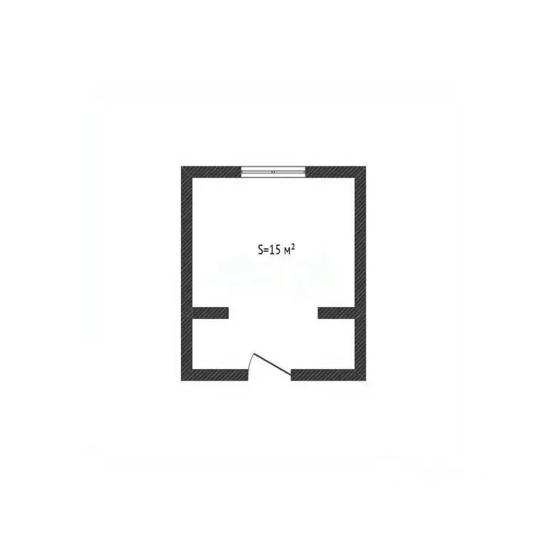 Комната Брянская область, Брянск ул. Ульянова, 13А (15.0 м) - Фото 1