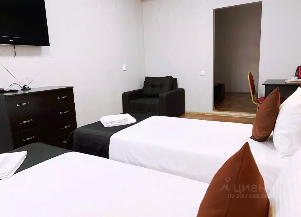 Комната Рязанская область, Рязань ул. Лермонтова, 9/2 (28.0 м) - Фото 2