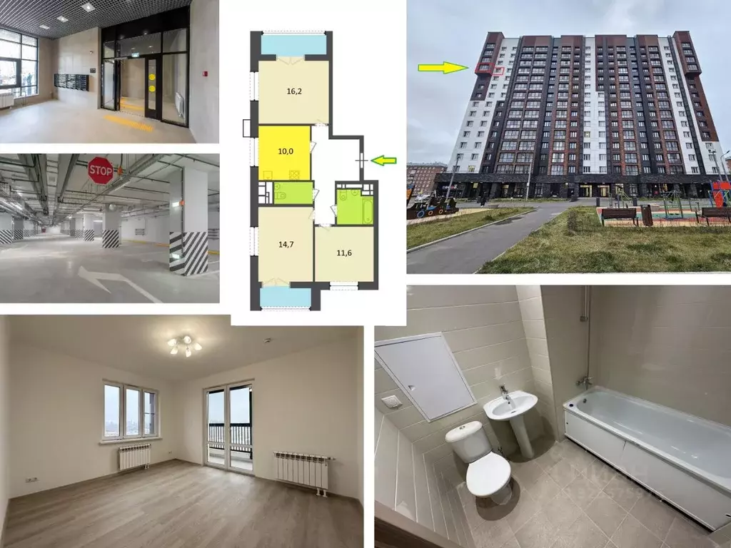 3-к кв. Москва Дмитровское ш., 55А (71.0 м) - Фото 1