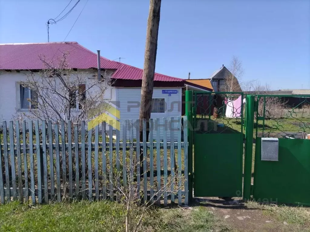 Дом в Омская область, Омский район муниципальный округ, с. Калинино ... - Фото 1