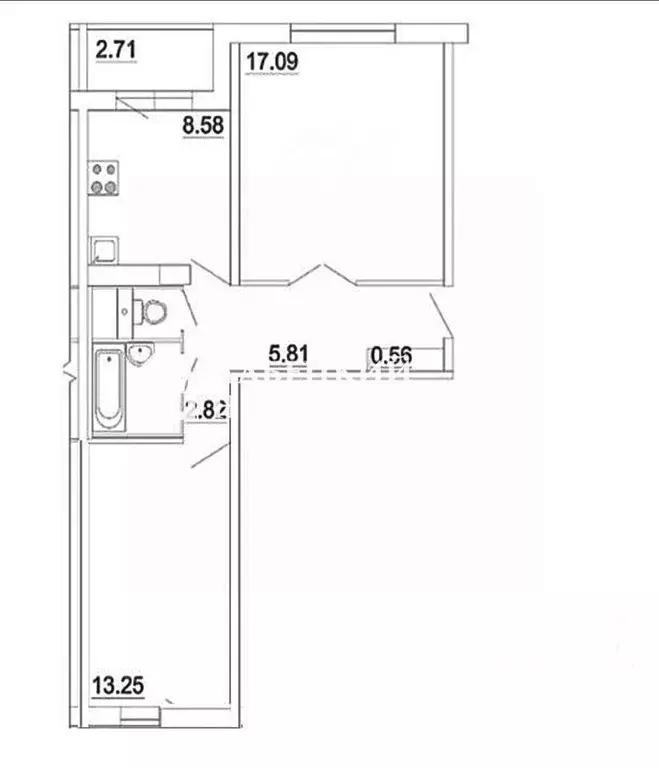 2-к кв. Московская область, Лобня ул. Некрасова, 9 (51.8 м) - Фото 2