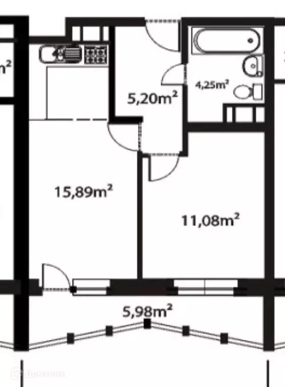 Продаётся 1-к квартира, 35.9 м - Фото 1