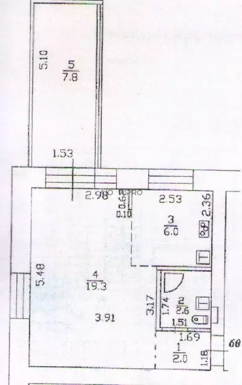 1-к кв. Башкортостан, Уфа ул. Ленина, 74 (37.7 м) - Фото 1