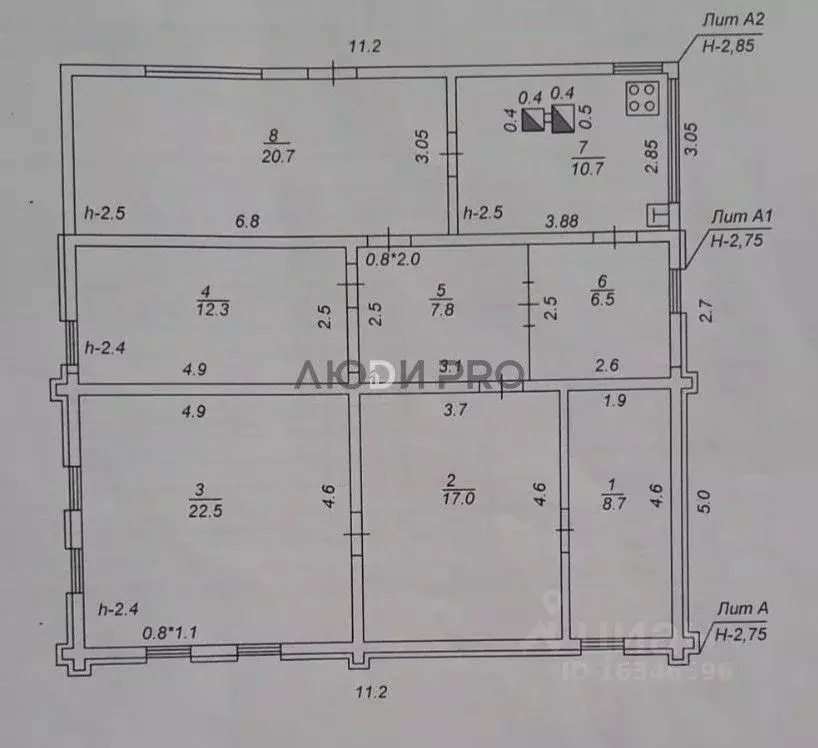 Дом в Башкортостан, Альшеевский район, с. Раевский Полевая ул., 66 (90 ... - Фото 2