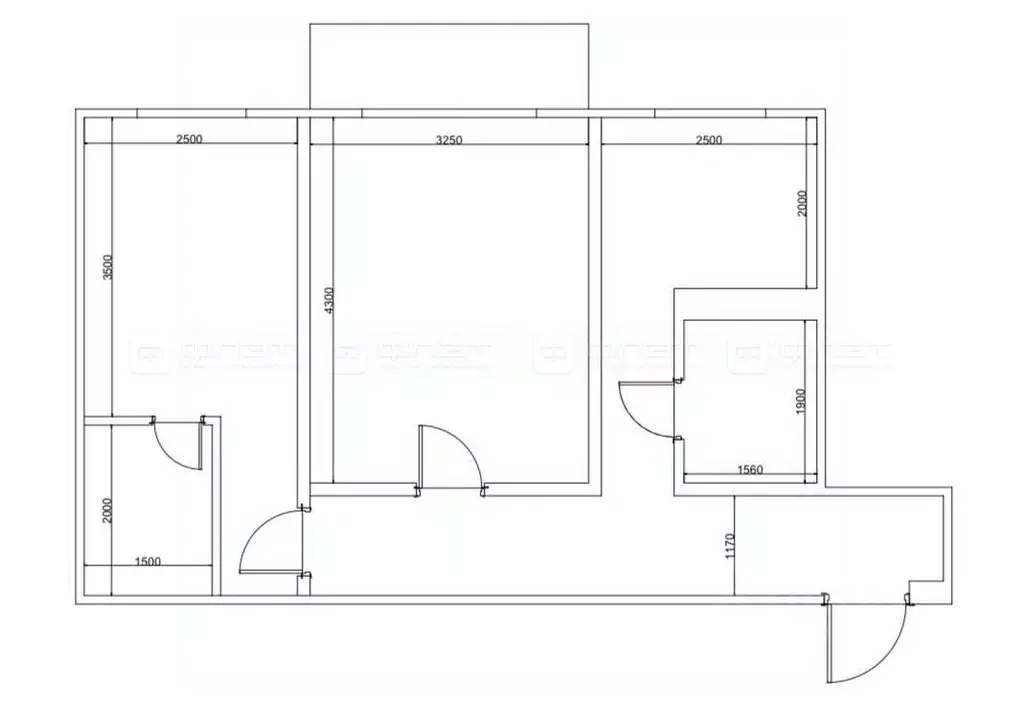 2-к кв. Татарстан, Казань ул. Короленко, 13 (47.0 м) - Фото 2