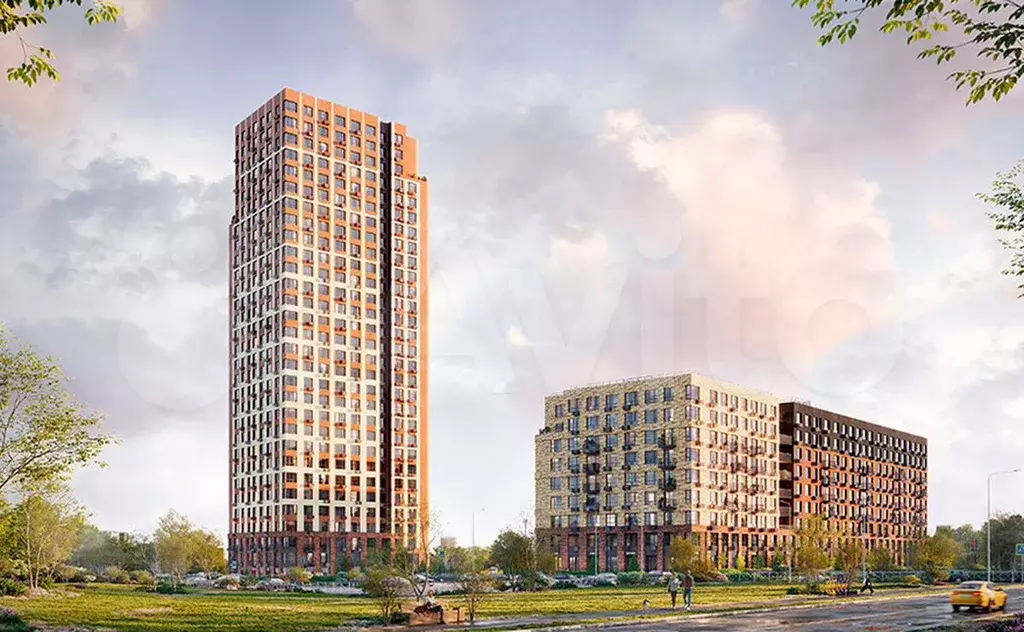 Квартира-студия, 29,1 м, 18/30 эт. - Фото 1