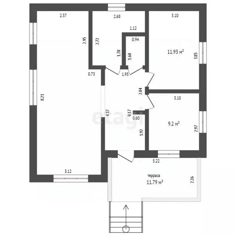 Дом в Москва Родник-90 садовое товарищество, 123 (76 м) - Фото 1