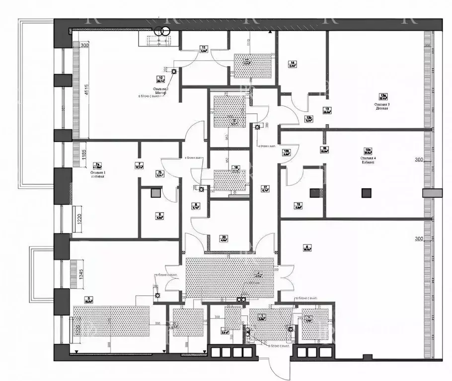 5-к кв. Москва Большой Левшинский пер., 11 (252.3 м) - Фото 2