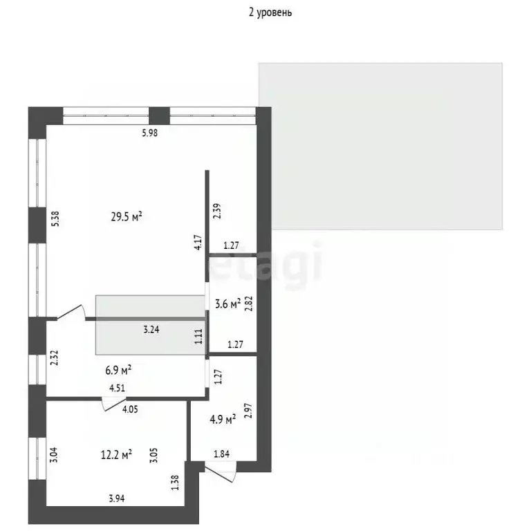 3-к кв. Башкортостан, Стерлитамак Полевая ул., 23 (134.1 м) - Фото 2