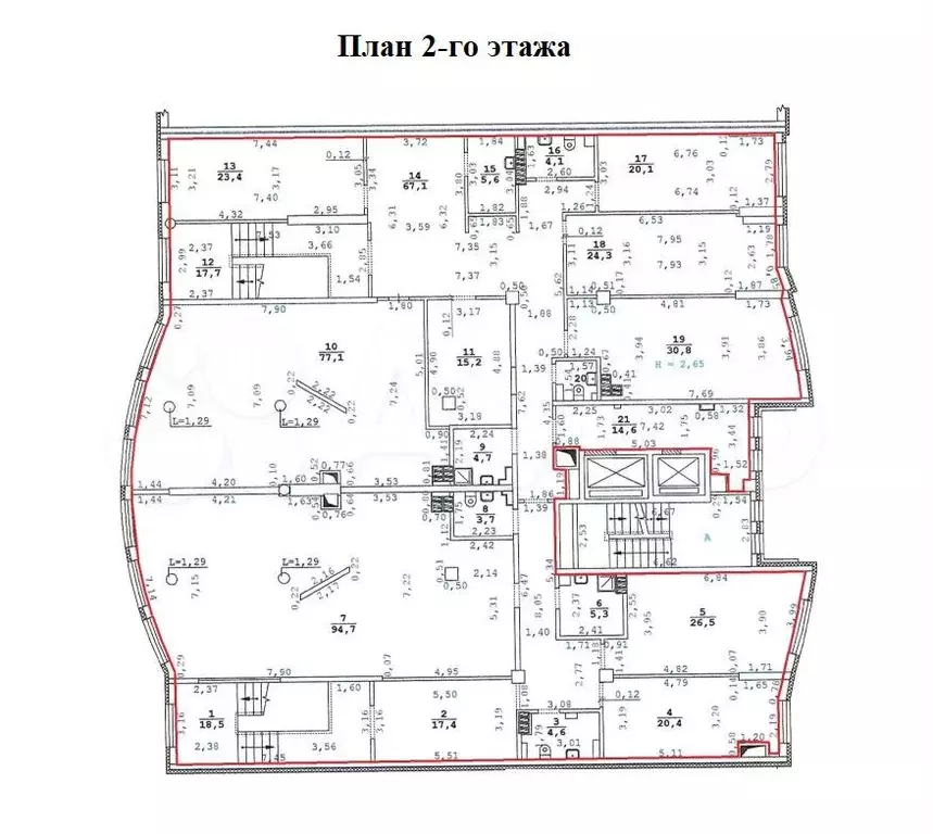 Офис, 519.4 м - Фото 1