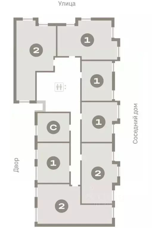 1-к кв. Новосибирская область, Новосибирский район, Краснообск рп, 3-й ... - Фото 2