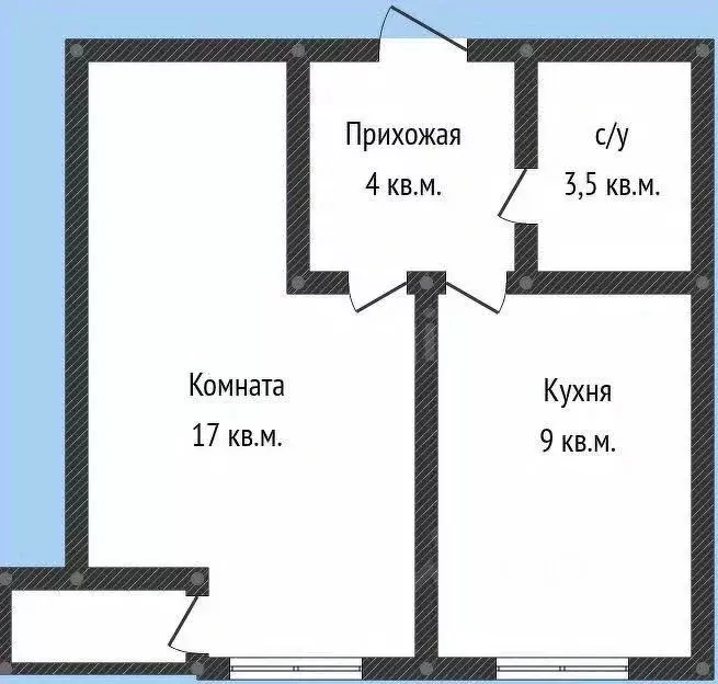 1-к кв. Краснодарский край, Краснодар ул. Античная, 1 (38.3 м) - Фото 1