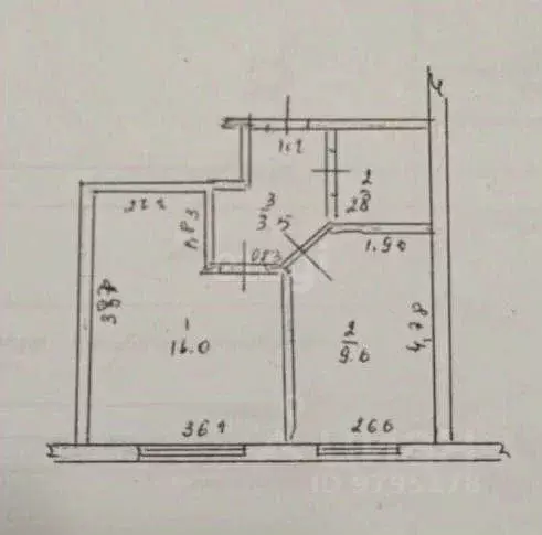 1-к кв. Татарстан, Лаишевский район, с. Сокуры Молодежная ул., 16 ... - Фото 2